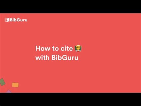 BibGuru: generador de citas gratuito